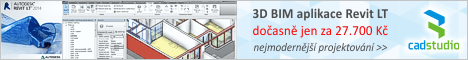 3D BIM Revit LT jen za 27.700 Kč