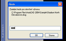 AutoCAD 2004 - obrazovka