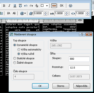 AutoCAD 2008 - Mtext sloupce (klepn�te pro v�t��)