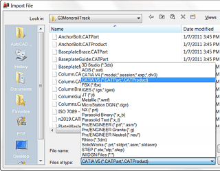 AutoCAD 2012 - import