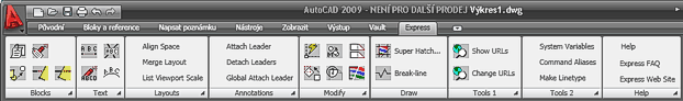 Ribbon menu pro Express Tools