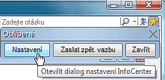 Nastaven InfoCenter - AutoCAD 2008
