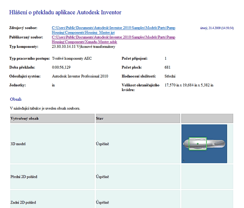 ADSK report (Inventor CZ)