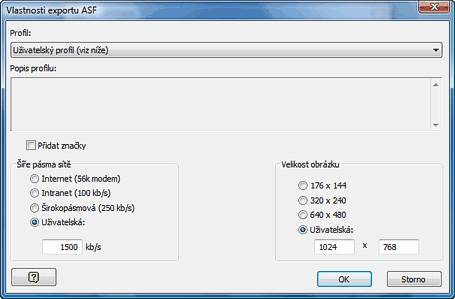 ASF parametry