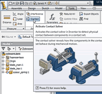 Inventor ribbon UI