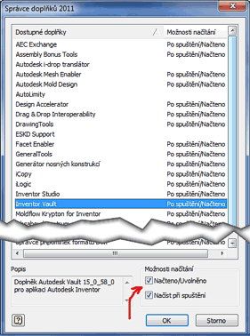 Sprvce doplk v Inventoru 2011