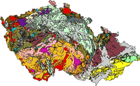 Geologická mapa ČR