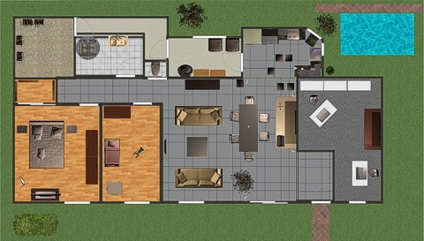 Homestyler - půdorys (autor: dopracovaný sample soubor)