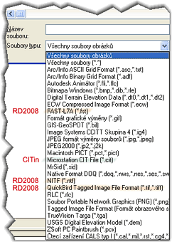 Image formats in RD2008
