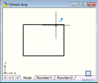 True rectangle (constrained polyline)