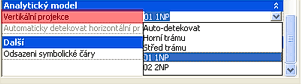 Revit - čáry nad rovinou řezu 3