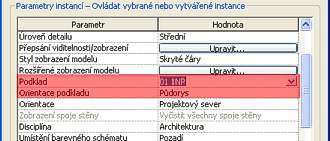 Revit - čáry nad rovinou řezu 4
