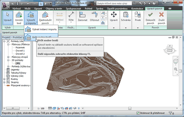 Revit - import bod