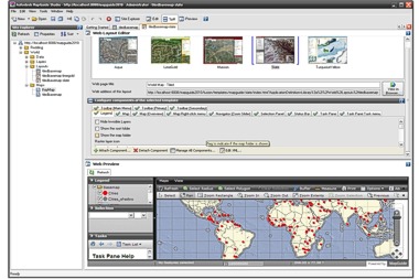 MapGuide Studio 2010 - �ablony rozvr�en� str�nky