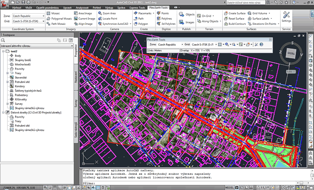 Plex.Earth Tools 2.0 v Civil 3D 2011