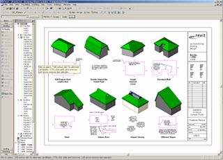 Revit - st�echy
