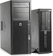 HP Z210 ve dvou provedeních