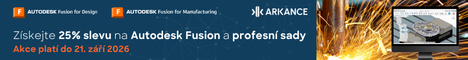 Autodesk Fusion - záříjová sleva 25 %
