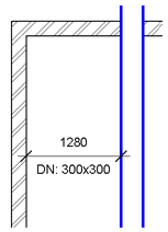 Revit Tools - wall-pipe