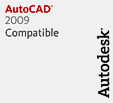 AutoCAD 2009 compatible