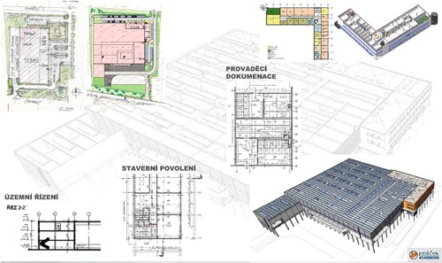 OCL Ptek - projekt Revit