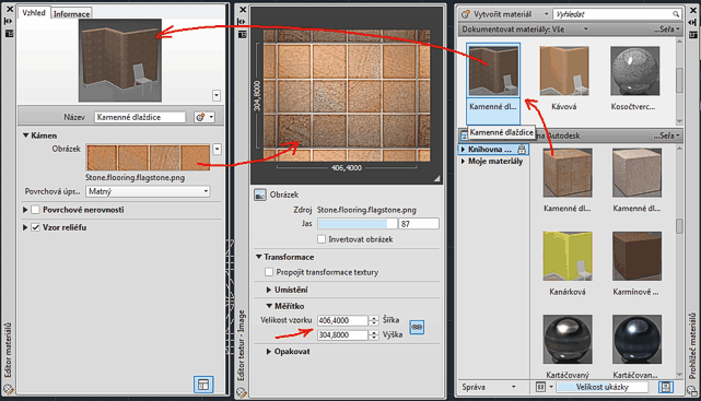 Material Editor in A2011 (CZ version)