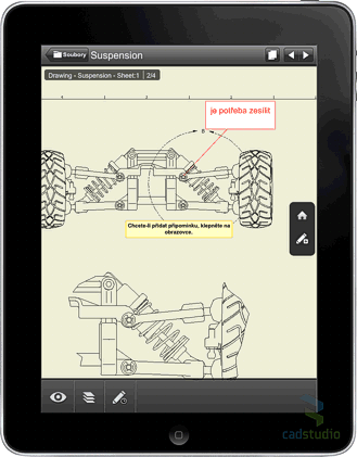 iPad Design Review 2D připomínky