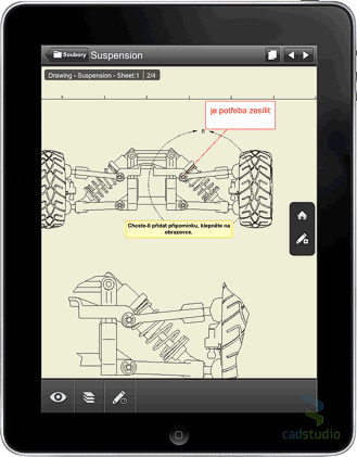 iPad Design Review 2D pipomnky