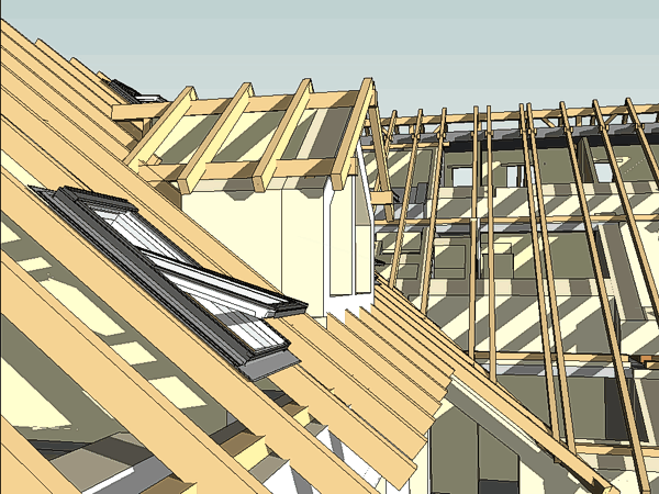 Timber Roof - krov