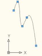 AutoCAD spline