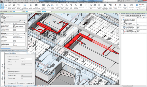 esk Revit MEP - klepnte pro vt