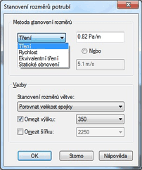 Revit MEP - dimenzovn