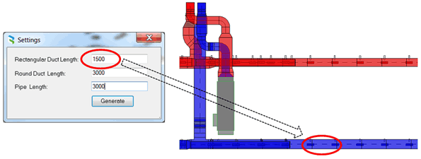 Revit Tools - Duct Splitter