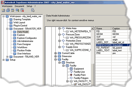 Administrace Topobase