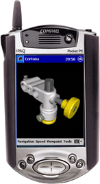 Inventor 3D assembly on a PocketPC